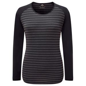 Mountain Equipment - Women's Redline L/S Tee - Longsleeve, grijs/zwart