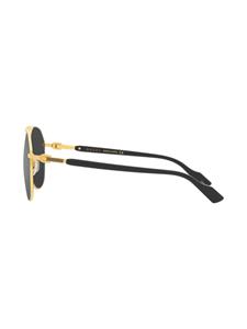 guccieyewear Gucci Eyewear Zonnebril met piloten montuur - Goud