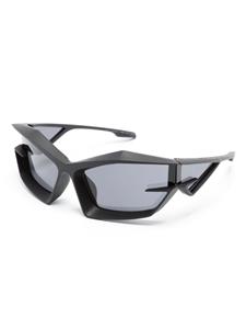 givenchyeyewear Givenchy Eyewear Giv Cut shield zonnebril - Zwart