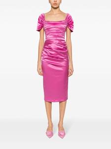 CHIARA BONI La Petite Robe Satijnen midi-jurk - Roze