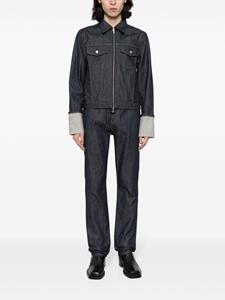 helmutlang Helmut Lang High waist straight jeans - Blauw