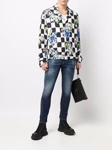 DSQUARED2 Jeans met logopatch - Blauw