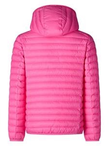savetheduckkids Save The Duck Kids Gevoerd jack met capuchon - Roze