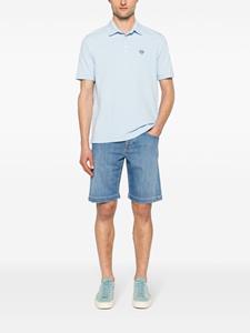 Jacob Cohën Mid waist denim shorts - Blauw