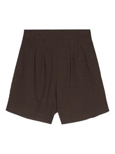 philosophydilorenzoserafini Philosophy Di Lorenzo Serafini Geplooide shorts - Bruin