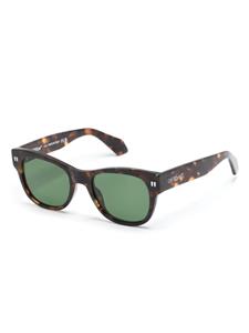 off-whiteeyewear Off-White Eyewear Moab zonnebril met ovalen montuur - Bruin