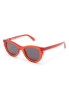 off-whiteeyewear Off-White Eyewear Boulder zonnebril met cat-eye montuur - Rood