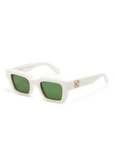 off-whiteeyewear Off-White Eyewear Virgil zonnebril met vierkant montuur - Wit