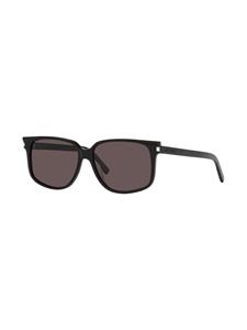 Saint Laurent Eyewear 599 zonnebril met vierkant montuur - Zwart
