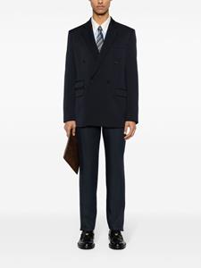 ETRO Linnen broek - Blauw