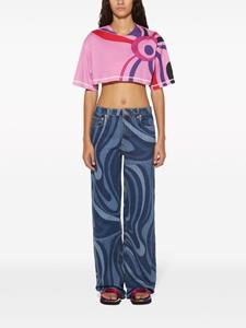 PUCCI Jeans met wijde pijpen - Blauw