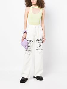 pushBUTTON Straight jeans - Wit