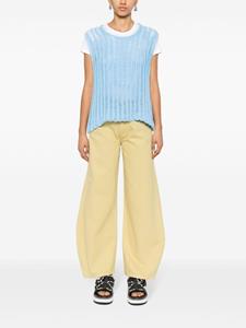 henrikvibskov Henrik Vibskov Straight jeans - Geel