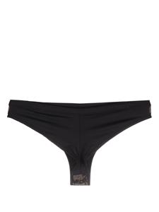 marliesdekkers Marlies Dekkers Taboo slip met bloemenkant - Zwart