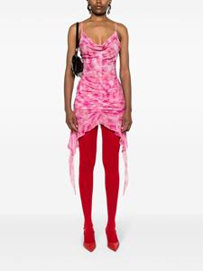 MISBHV Mini-rok met tie-dye - Roze