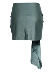 PushBUTTON Mini-rok met pailletten - Groen