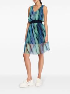 armaniexchange Armani Exchange Mini-jurk met print - Blauw