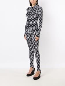 amirslamagym AMIR SLAMA GYM High waist legging - Zwart