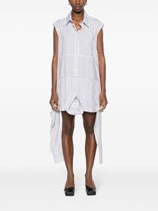 viktor&rolf Viktor & Rolf Gestreepte blousejurk - Wit