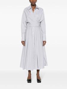 viktor&rolf Viktor & Rolf Gestreepte blousejurk - Wit