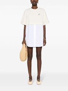 Patou Hybrid T-shirtjurk van biologisch katoen - Beige