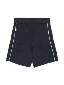 BOSS Kidswear Shorts met geborduurd logo - Blauw