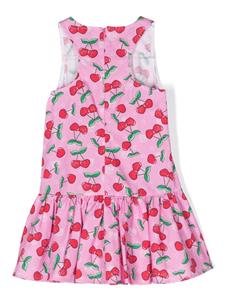 chiaraferragnikids Chiara Ferragni Kids Ribfluwelen jurk - Roze