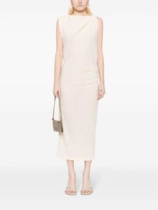 isabelmarant ISABEL MARANT Midi-jurk met textuur - Beige