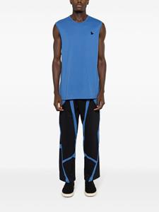 amirslama Amir Slama Tanktop met logoplakkaat - Blauw
