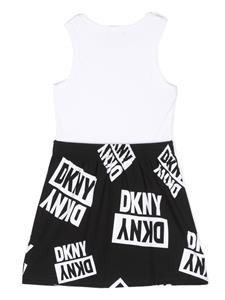 Dkny Kids Mouwloze jurk - Zwart