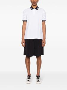 versacejeanscouture Versace Jeans Couture Poloshirt met geborduurd logo - Wit