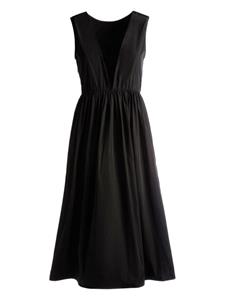 Bally Mouwloze midi-jurk - Zwart