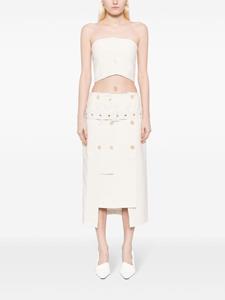 Rokh Cropped top - Beige