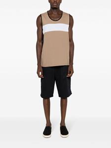 Amir Slama x Mahaslama tanktop met colourblocking - Bruin