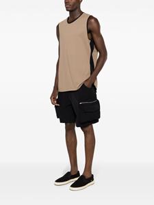 amirslama Amir Slama Geribbelde tanktop - Bruin