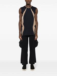 amirslama Amir Slama Tanktop met ronde hals - Zwart
