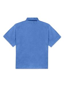 purplebrand Purple Brand Poloshirt met geborduurd logo - Blauw