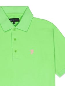 purplebrand Purple Brand Poloshirt met logoprint - Groen