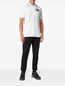 pleinsport Plein Sport Katoenen poloshirt met logoprint - Wit