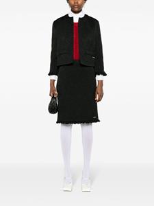 miumiu Miu Miu Matelassé kokerrok - Zwart