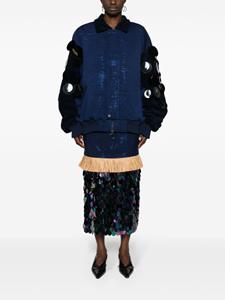 papaoppong Papa Oppong Midi-rok - Blauw