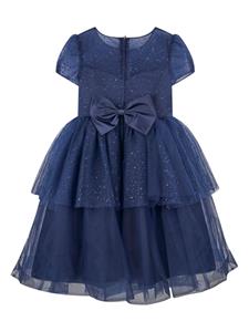 IAME Jurk verfraaid met stras - Blauw