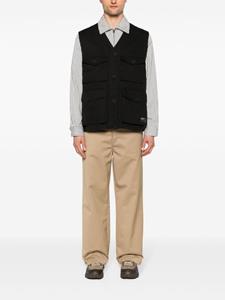 carharttwip Carhartt WIP Broek met logopatch - Beige