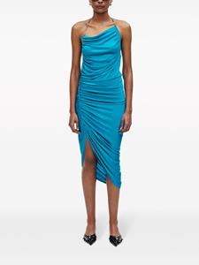 marcjacobs Marc Jacobs Gedrapeerde midi-jurk - Blauw