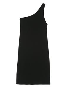 Filippa K Asymmetrische midi-jurk - Zwart