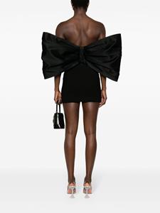 Mônot Strapless mini-jurk - Zwart