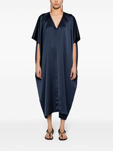 blancavita Blanca Vita Satijnen shiftjurk - Blauw