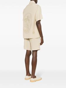 amirslama Amir Slama Bermuda shorts met trekkoord - Beige