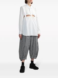 blackcommedesgarçons Black Comme Des Garçons Blouse met lange mouwen - Wit