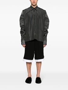 walesbonner Wales Bonner Bermuda shorts - Zwart